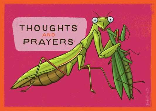 Thoughts & Prayers Card