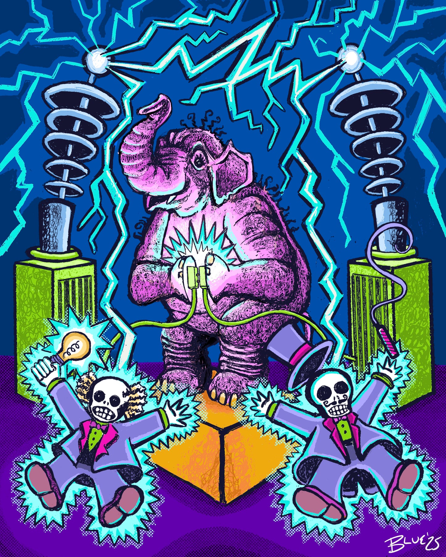 Topsy's Revenge - Holographic Print